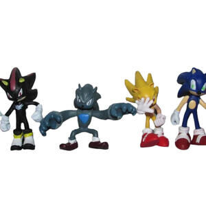Sonic Anime The Hedgehog Toys -6 Pack Sonic Figurines -Sonic Toys,Sonic...
